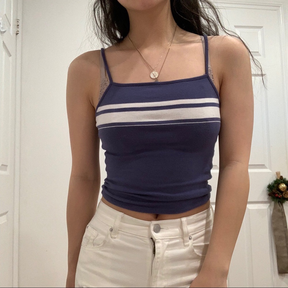 brand new striped cami